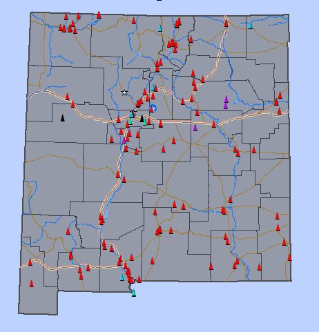 NM_Counties coal mines in nm