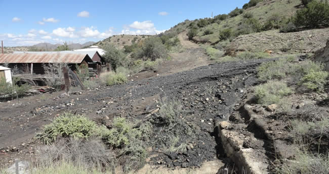 MP4 Post-storm gob slurry as seen following the September 2013 storms