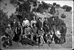 Cerillos Mine old photo
