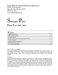 Strategic Plan FY15-16 Cover