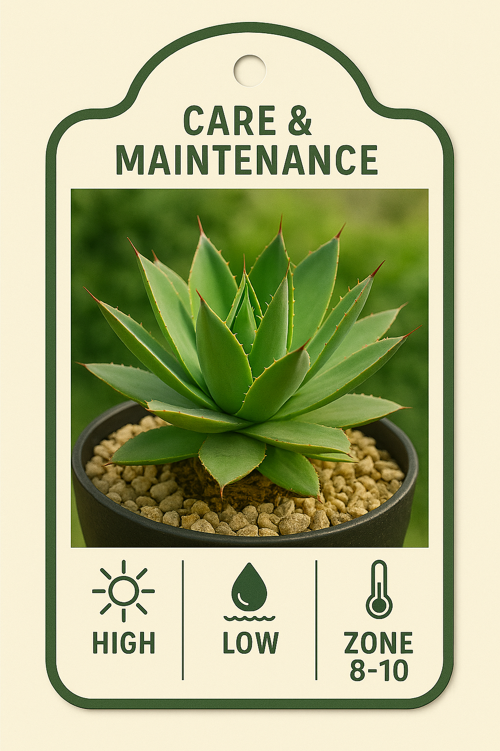 plant hardiness tag