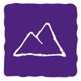 purple Purple mountains